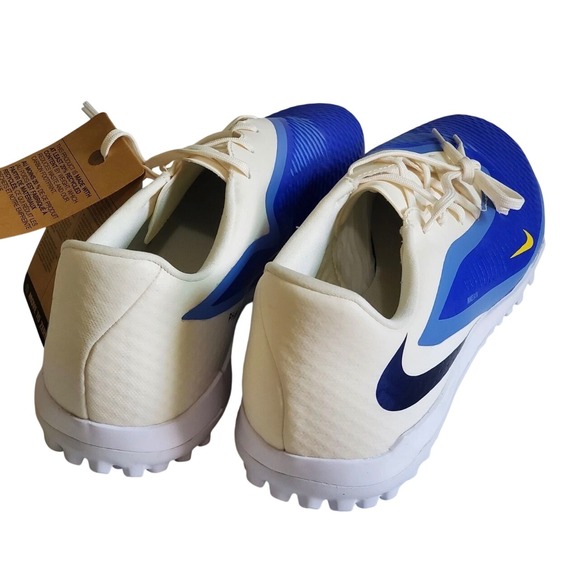 Nike Phantom Academy TF Soccer Cleats Mens 7  Blue Excellent NikeSkin Turf Shoes main image 6